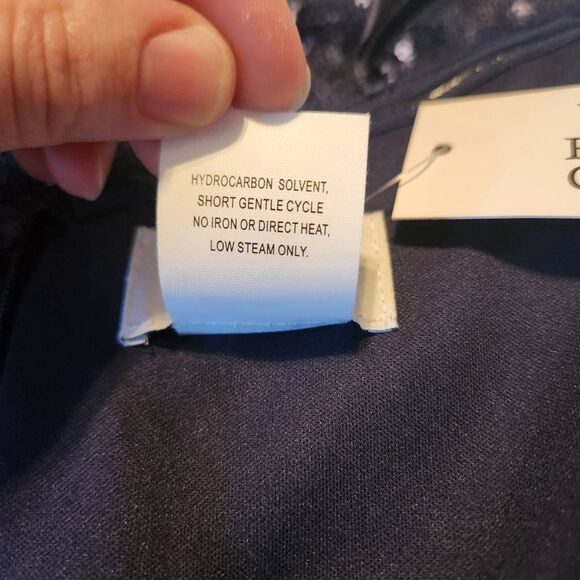 Rene by Rene Ruiz Blue Sequin Ruched Mini Dress - Picture 11 of 11